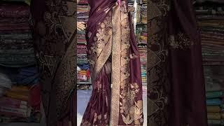 Order.8630954375️Free Delivery Designer party wear saree design  #shortsfeed #shorts