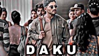 DAKU - FT. ALLU ARJUN EDIT || DAKU SONG EDIT || ALLU ARJUN EDIT|| DAKU EDIT || #alluarjun #daku