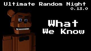 Ultimate Random Night 0.13.0 - What We Know