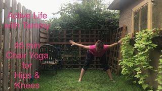 Chair Yoga for Hips and Knees