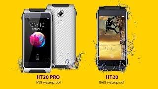 HOMTOM HT20 & HT20 PRO  IP68 Waterproof Rugged Phone