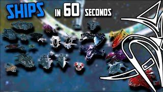 All Elite Dangerous ships "reviewed" under 60 seconds (early 2021)