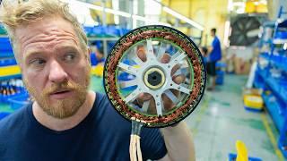 Inside a GIANT Drone Motor Factory