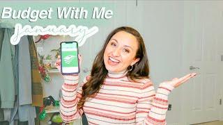 JANUARY BUDGET WITH ME // debt free journey 2021