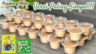 The Simplest Silky Milo Pudding‼️Once you try it will be hard to stop 