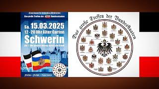 Schwerin | Treudeutsche Reichsangehörige beim Großen Treffen der 25+1 Bundesstaaten