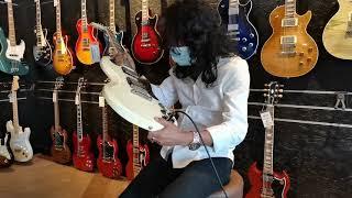 Man Kidal Trying Gibson SG Standard Reissue