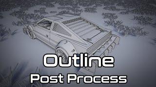 Outline post process - overview on unreal engine 4