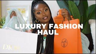 MASSIVE Luxury Haul from Paris (Hermes Bags, Chanel Coat, Dior Clothes, Prada)