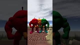 3 Giant Udin in Maze #shorts #gmod #garrysmod #shortvideo #shortsfeed