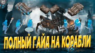 ПОЛНЫЙ ГАЙД НА КОРАБЛИ || ГАЙДЫ ДЛЯ НОВИЧКОВ || Frostborn: Action RPG