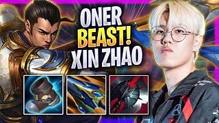 ONER IS A BEAST WITH XIN ZHAO! - T1 Oner Plays Xin Zhao JUNGLE vs Skarner! | Season 2024