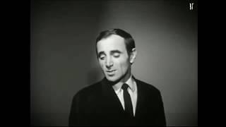 Шарль Азнавур - Я жду тебя (Charles Aznavour - Je t'attends) русские субтитры