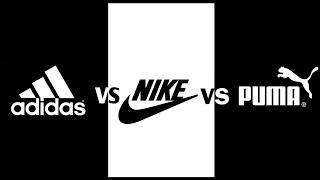 Nike vs Adidas vs Puma comparison| Which is the most popular sportswear brand |ComparoMeter|