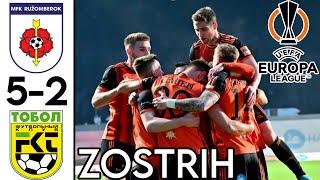 MFK Ružomberok vs TOBOL Kostanay |ZOSTRIH| 5-2 prvý predkolo Európskej ligy. 1080p