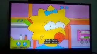 the simpsons maggie crying