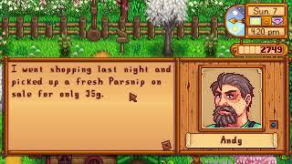 Stardew Redo - With Mods! | Days 7 & 8 | Alexx.daSimm3r (w/Vidiocy)