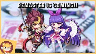 Kanna And Hayato Are SAVED! Remaster Confirmed | MapleStory Taiwan Next Update Showcase