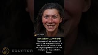 Reconstructed Face Of Neanderthal Woman