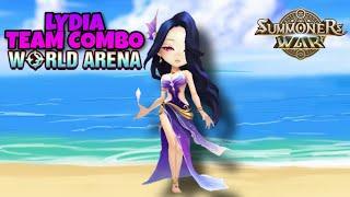 Lydia Team Combo in World Arena Ep. 2 - Summoners War
