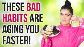 STOP Doing These 9 Bad Habits That Are Aging You Faster! | Anti-aging Tips