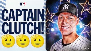 CAPTAIN IN THE CLUTCH! Aaron Judge ties the game with a 9th inning homer vs. the Red Sox!
