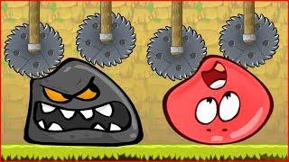 Новый Красный Шарик - Игра про Red Ball 4. Видео   прикол !