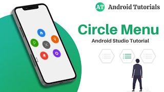 Circle Menu in Android Studio | Circle Menu Animation Android Studio | UI Design | Android Tutorials