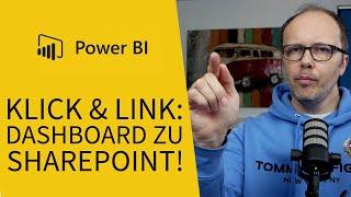 Microsoft Power BI zu SharePoint: Dashboard-Zeilen direkt verlinken – Simplified Tutorial