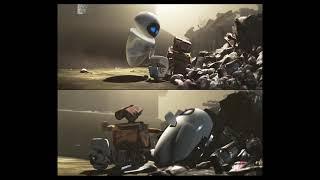 WALL-E Garbage Airlock Comparison (Final vs. Deleted Scene)