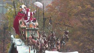 Scenes from Macy's Thanksgiving Day Parade