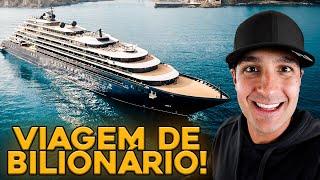 ESSE É O CRUZEIRO MAIS EXCLUSIVO DO MUNDO  * VLOG DA VIAGEM *