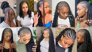 New Braids Hairstyles: Extremely Gorgeous Two Steps Braids Hairstyles for Black Women~Unique Braids