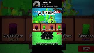 Grow a garden seed roll #growagarden #roblox #robloxviralvideo #valleyboss #fyp #роблокс #shorts