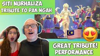 SITI NURHALIZA - TRIBUTE TO PAK NGAH | Konsert On Tour Kuala Lumpur | REACTION!