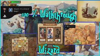 Braveland Trilogy (PS4) 100% Walkthrough - Wizard (hard) | All Battles & Trophies