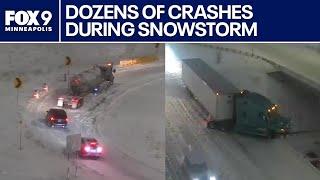 MN road conditions: Spinouts, crashes reported [5:30 a.m. update]