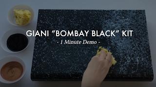 Bombay Black (1 Min Demo) -  Giani Countertop Paint