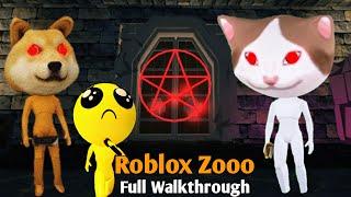 Roblox Zooo Full Walkthrough And All Endings