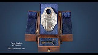 French Padlock with Secrets | M.S. Rau