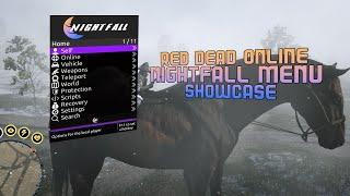 RED DEAD ONLINE | NIGHTFALL MENU SHOWCASE | *BEST RECOVERY*