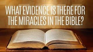 What Evidence is there for the Miracles in the Bible?