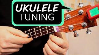 Ukulele TUNING for beginners - EASY comprehensive guide -  TIPS to stay in tune