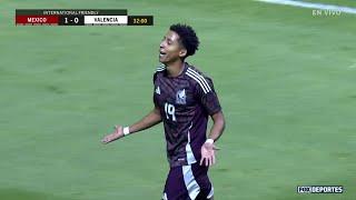  GOAL Ozziel Herrera | Mexico 2-0 Valencia | International Friendly