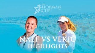 Hopman Cup Women's Final: Women's Singles Final Donna Vekić vs Céline Naef