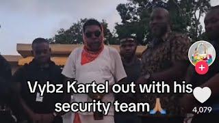 vybz kartel already enjoying his freedom    @vybzkartelradio.