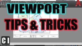 AutoCAD How to Easily Setup Viewports - Synchronize & Align Views Quickly! | 2 Minute Tuesday