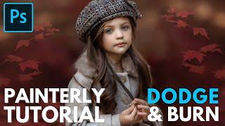 Dodge & Burn Edit - Painterly® Portrait Collection 2 Photoshop Actions