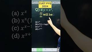 CUET 2025 Differentiation CUET  PYQ 2024  cuet Maths Class 12 Maths #cuet2025 #maths #cuetpg #maths