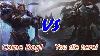 Battle of words of God King Darius and God King Garen - Demacia vs Noxus